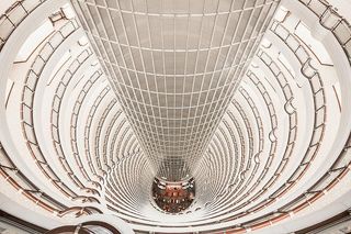 室内、建筑、摄影、高层、建筑中庭、摄影、白色、塔楼