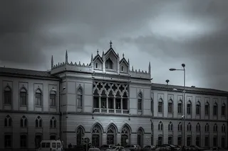 黑白、城市、汽车、车辆、行政、古代、建筑、艺术