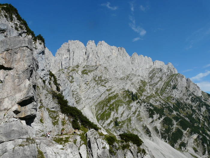 山，阿尔卑斯山，怀尔德凯撒山，塔尔山，银禧平台，岩石物体，山，天空