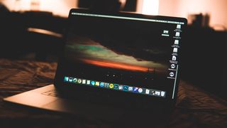 黑色、灰色、笔记本电脑、笔记本电脑、电脑、屏幕、macbook、显示器