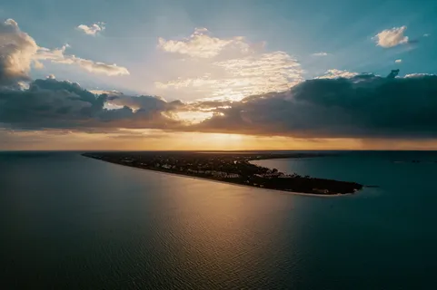 海岛鸟瞰摄影 海岛鸟瞰摄影