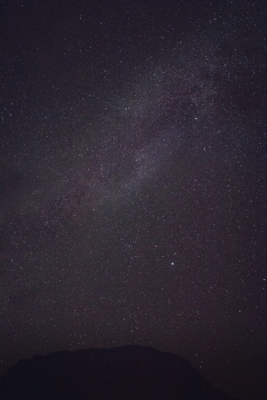 夜晚的银河