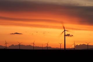 未来、智能家居、数据、日落、夜晚、环境保护、可再生能源、燃料和发电