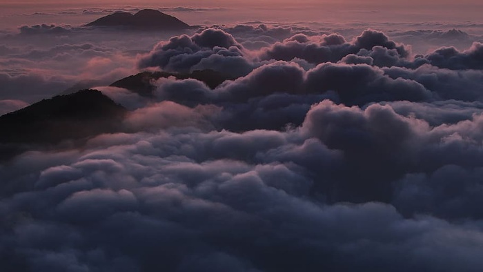 云，山峰，自然，户外，风景，云海，山脉，风景