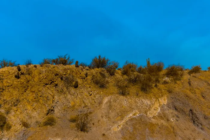 美国，威肯堡，沙漠，无人驾驶飞机，日落，群山，雄伟，宁静