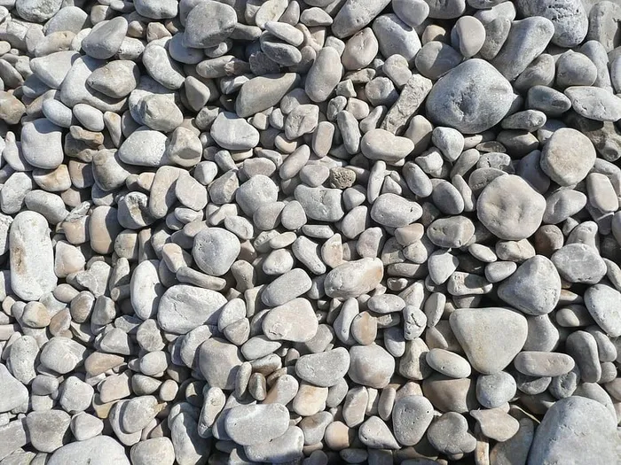 石头，卵石，海滩，河岸，纹理，卵石，石头-物体，一大群物体