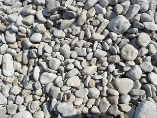 石头，卵石，海滩，河岸，纹理，卵石，石头-物体，一大群物体