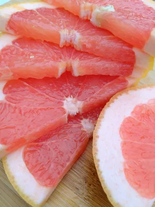 橙色、薄片、水果、柑橘、自然、美丽、夏季、粉色