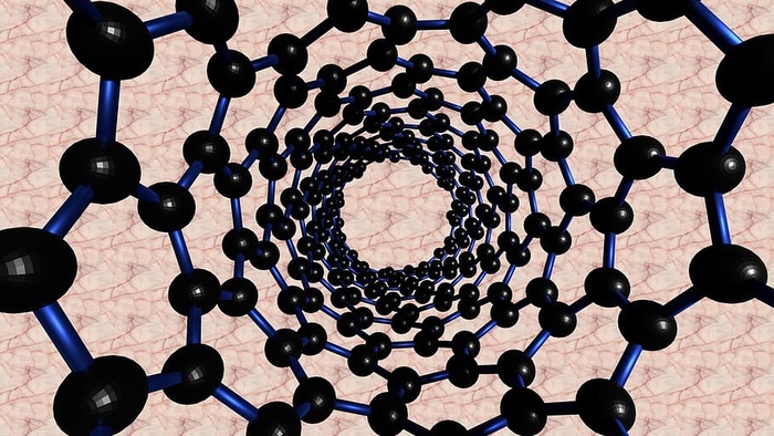 dna插图，碳纳米管，巴基，石墨烯，结构，原子，碳，富勒烯