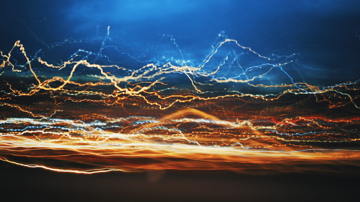 肯尼亚、内罗毕、灯光、闪光灯、夜间、长时间曝光、运动、照明