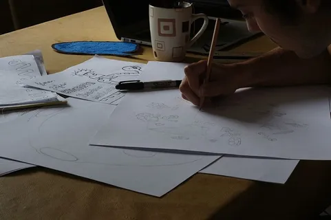 绘画、图画、设计、钢笔、艺术、素描、一个人、纸 绘画、图画、设计、钢笔、艺术、素描、一个人、纸
