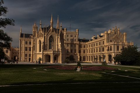 冰箱，捷克*，锁，历史，哥特式，历史纪念碑，建筑结构