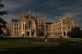 冰箱，捷克*，锁，历史，哥特式，历史纪念碑，建筑结构