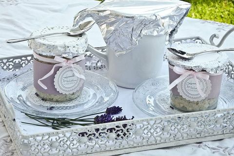 杯子，盖子，甜点，米饭布丁，锅，白色，托盘，没有人