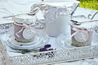 杯子，盖子，甜点，米饭布丁，锅，白色，托盘，没有人