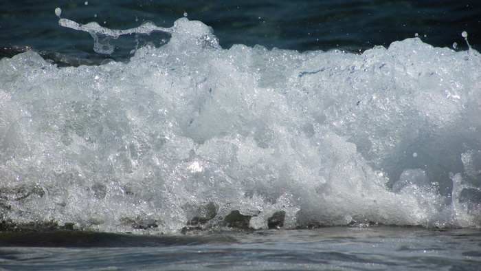 波浪、气泡、泡沫、喷雾、特写、能量、水、飞溅