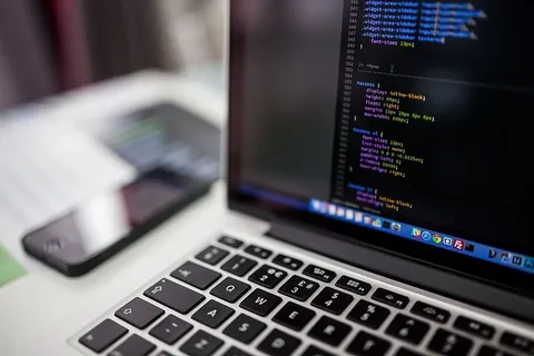 灰色，黑色，笔记本电脑，翻转，编码，编码，编程，css