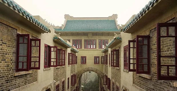 武汉大学,宿舍,春天,中国,建筑,历史,古老,文化 武汉大学,宿舍,春天,中国,建筑,历史,古老,文化