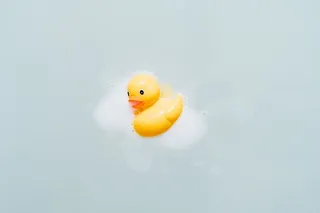 黄色浴鸭，玩具，韩国，155-1号农洞，群山，飞行，动物，鸟