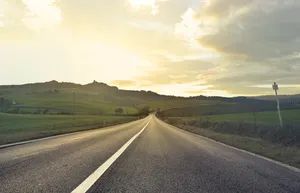 从公路上看风景