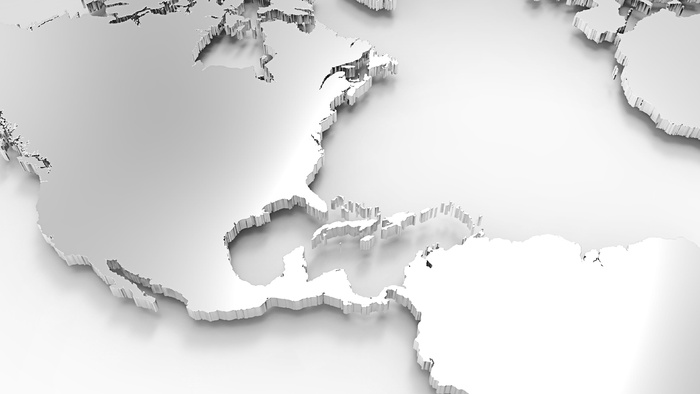 白色，世界地图插图，3d模型，世界，地球，地理，教育，地球