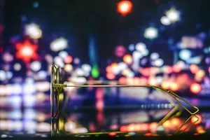 抽象，模糊，波基，光明，庆典，城市，城市灯光，俱乐部
