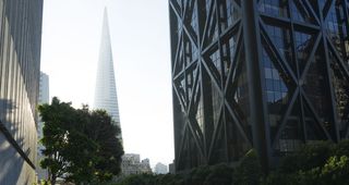 旧金山, 美国, 金融区, 泛美, 建设, 金融, 城市, 金