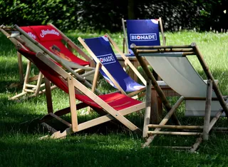 花园床，放松，花园，拉什，公园，户外，轻松，舒适