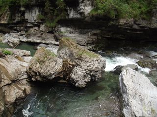 大自然的力量，布雷塔奇克拉姆，岩石，高山，山脉，峡谷，水，岩石-物体