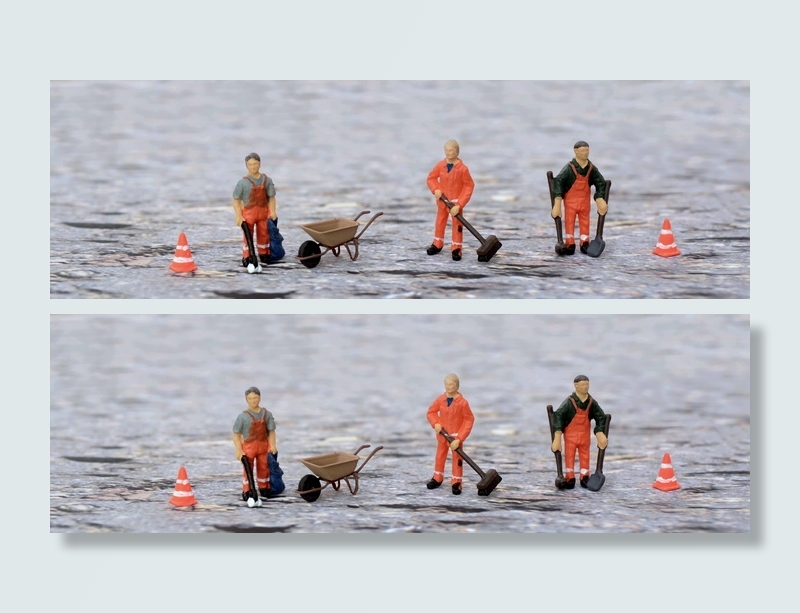 建筑工人雕像，灰色，表面，街道清洁工，清洁，使清洁，擦拭