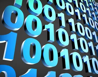 数字背景显示高科技和高科技背景