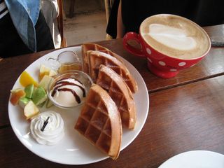 *、台中、方的心室、咖啡厅、铁厅，方便快捷餅, 食物和饮料，饮料