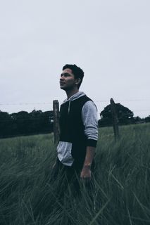 佳能，*，灰色，连帽衫，肖像，希望，朋友，模型