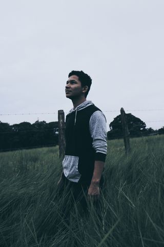 佳能，*，灰色，连帽衫，肖像，希望，朋友，模型