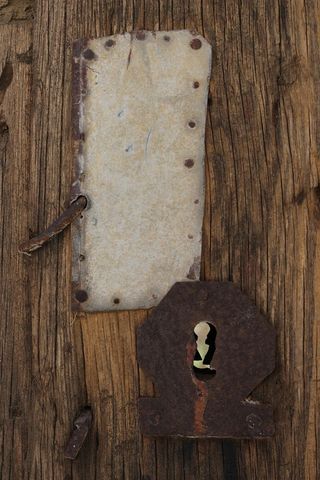 锁，钥匙，门，钥匙孔，开锁，孔，复古，木质材料