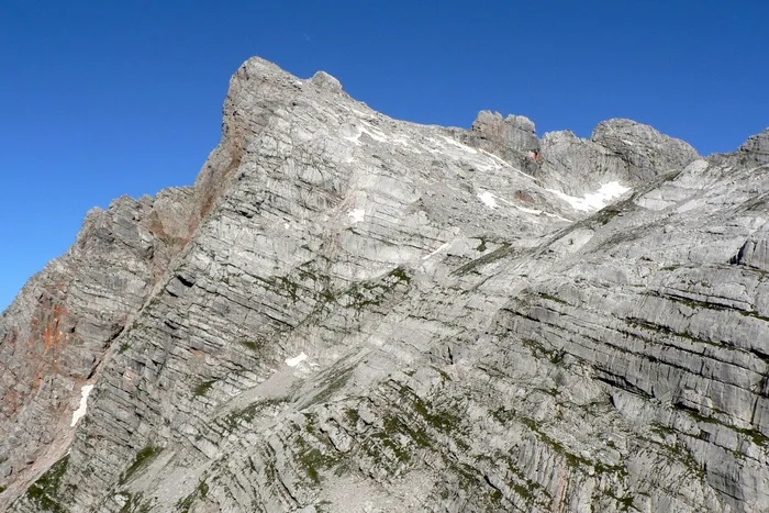 steinernes meer，岩石，纹理，山，顶部，石头，天空，固体