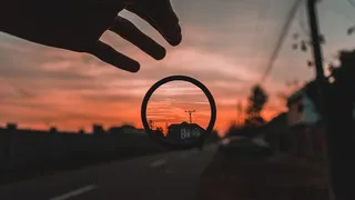 天空，机器，*，户外，自然，日落，黄昏，黎明