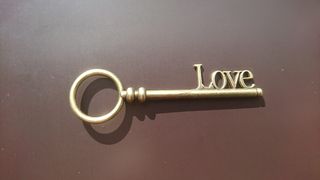 荷兰，格罗宁根，爱情，钥匙，金属，室内，无人，摄影棚拍摄