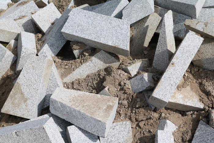 景观格式，石头，石板，背景，结构，场地，碎片，岩石