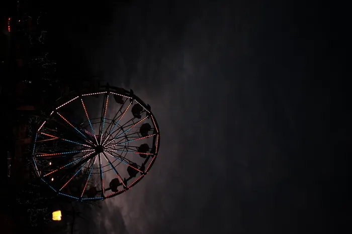 terrebonne，加拿大，ferris，wheel，游乐园，quebce，marche de noel，圣诞市场