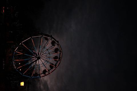 terrebonne，加拿大，ferris，wheel，游乐园，quebce，marche de noel，圣诞市场