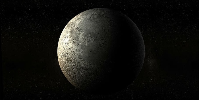 月球、月球、行星、宇宙、黑暗面、背景、太空旅行、夜空的照片