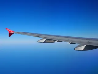 飞机，机翼，飞行，假日，旅行，襟翼，水翼，小翼