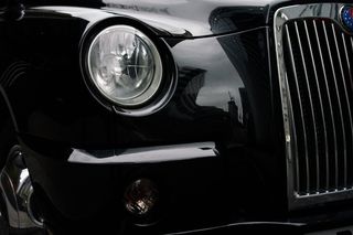 伦敦，英国，灯光，出租车，出租车，黑色，街道，光泽