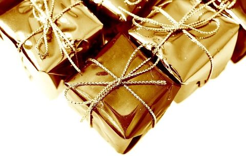 蝴蝶结，盒子，庆典，圣诞节，板条箱，装饰，礼物，节日