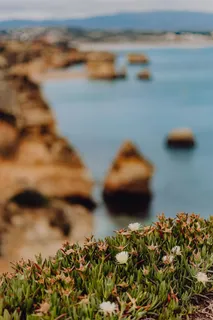 葡萄牙阿尔加维拉各斯的卡米洛海滩（Praia do Camilo）