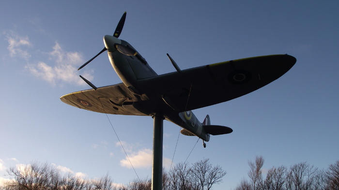 喷火, 飞机, 纪念馆, 航空, 螺旋桨, 战斗机, ww2