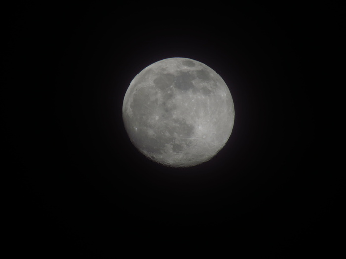 月亮，卫星，夜晚，黑，白，陨石坑，陨石坑，黑暗
