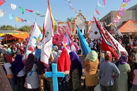 传统、文化、节日、庆典、神圣三位一体、旅游、墨西哥、索诺拉
