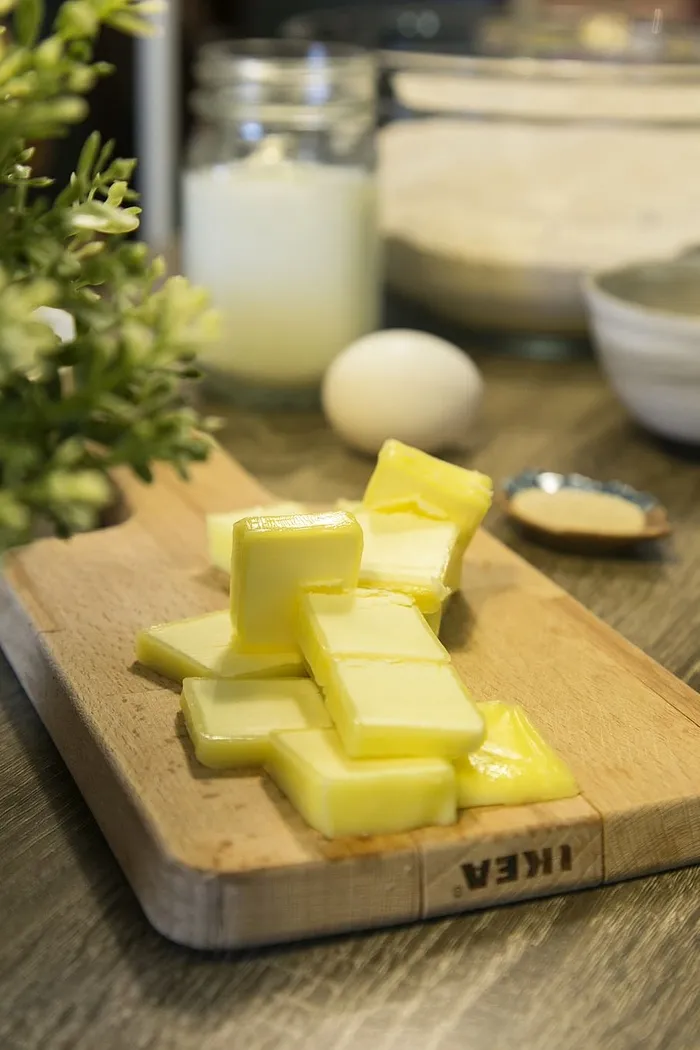 美国，洛杉矶，黄油，烹饪，砧板，木材，食品和饮料，新鲜度